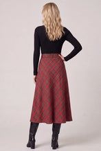 Plaid Skirt Maxi Dress