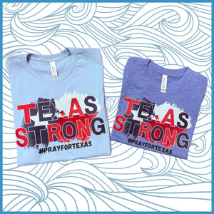 Blue Texas Strong Tee