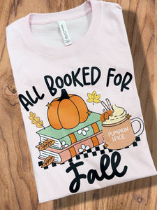 All Booked For Fall Tee