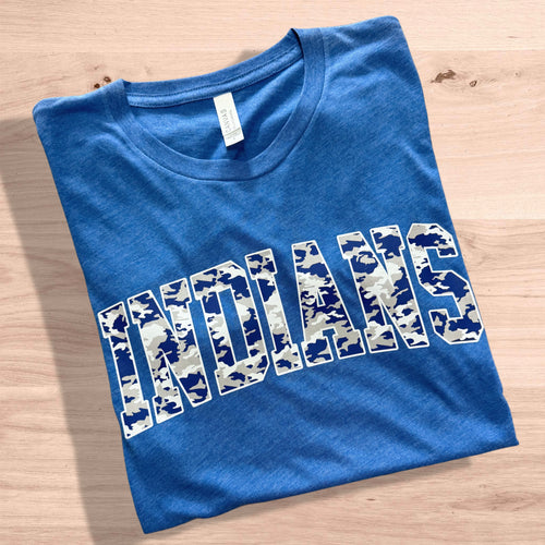 Camo Indians Tee