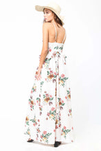 Ivory Floral Maxi Dress