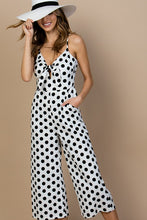 Ivory Polka Dot Jumpsuit