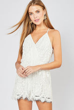 Ivory Lace Romper