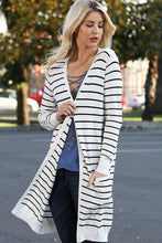 Black & White Stripe Cardigan
