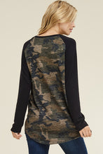 Camo Long Sleeve Top
