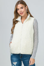Cream Quilted Vest