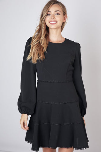 Black Fit & Flare Dress