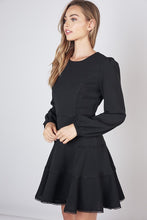 Black Fit & Flare Dress