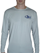 Grey Redfish Dri Fit Shirt