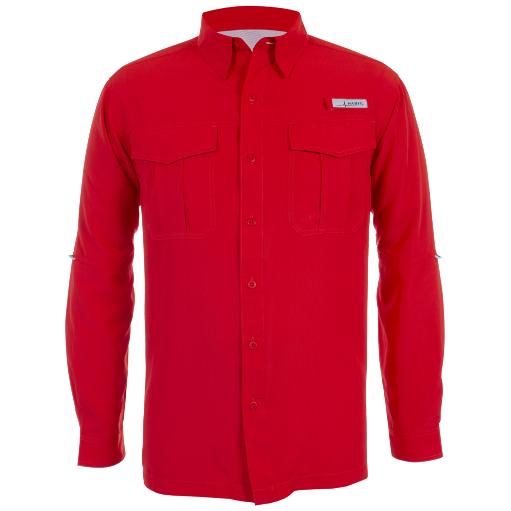 Flame Red River Shirt