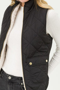 Black Reversible Vest