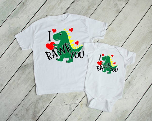 I Rawr You Onesie