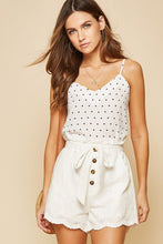 Ivory Eyelet Shorts