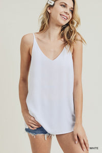 Ivory V-Neck Tank