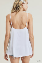 Ivory V-Neck Tank