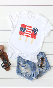 Patriotic Popsicles Tee