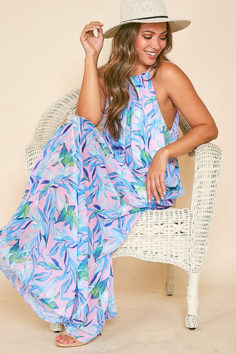 Tropical Maxi Dress