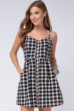 Black Plaid Dress