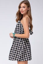 Black Plaid Dress