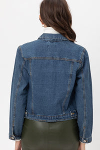 Distressed Denim Jacket