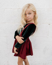 Merlot Suspender Skirt