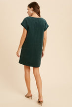 Hunter Green Corduroy Dress