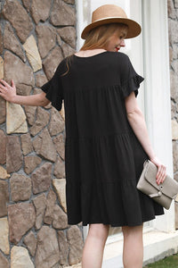 Black Babydoll Dress PL