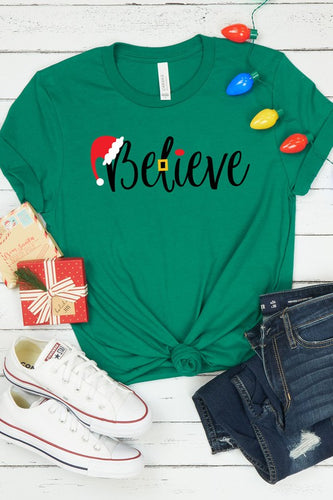 Believe Christmas Tee