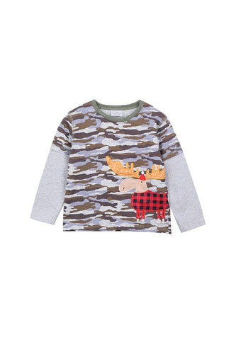 Camo Reindeer Shirt
