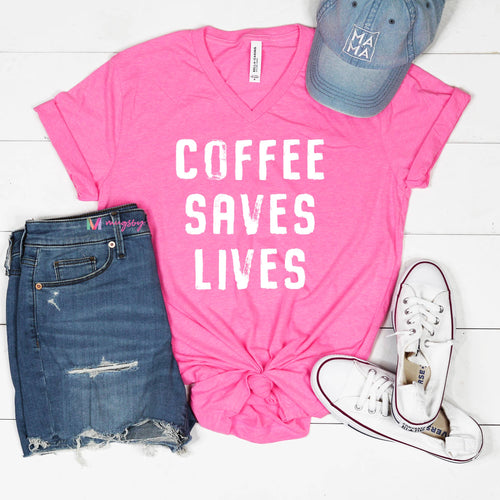 Coffee Saves Lives Shirt