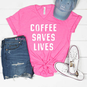 Coffee Saves Lives Shirt