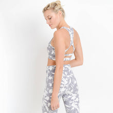 Poppy Print Racerback Bra