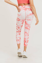 Peach Tie Dye Leggings