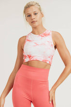 Peach Tie Dye Racerback Bra