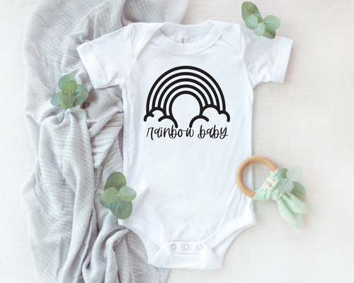 Rainbow Baby Onesie