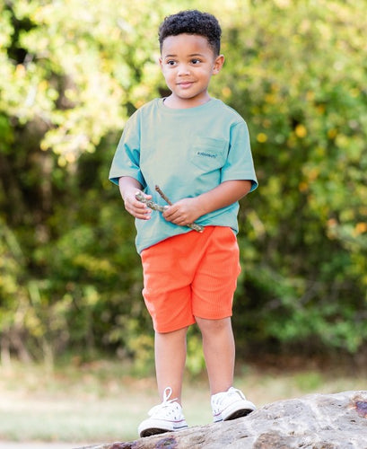 Sunset Ribbed Jogger Shorts