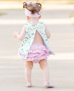 Soft Lilac Wave RuffleButt