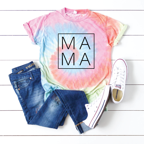 Tie Dye Mama Tee
