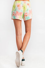 Lime Tie Dye Shorts