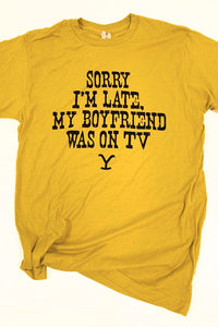 Yellowstone Boyfriend Tee