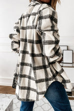 Black & White Plaid Shirt