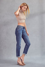 Kancan Dark Wash Boyfriend Jeans