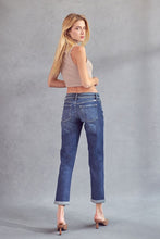 Kancan Dark Wash Boyfriend Jeans