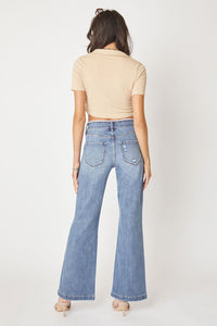 Kancan Medium Wash Flare Jeans