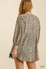 Latte Animal Babydoll Top