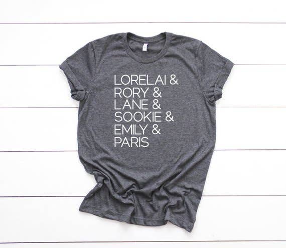 Gilmore Girls Names Tee