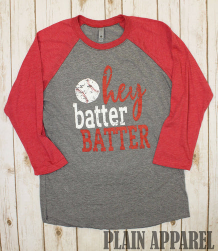 Batter Batter Raglan Tee