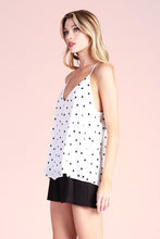 Ivory Polka Dot Cami