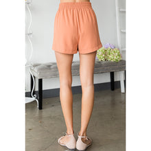 Salmon Elastic Shorts