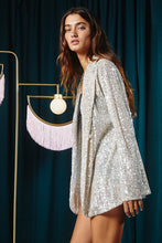 Champagne Sequin Blazer